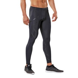 2XU Mens Compression Tights - Black/Nero
