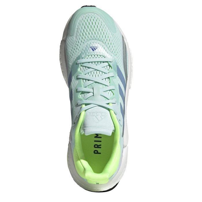 Adidas SolarBoost 3 - Womens Running Shoes - Halo Mint/Ambient Sky/Signal Green
