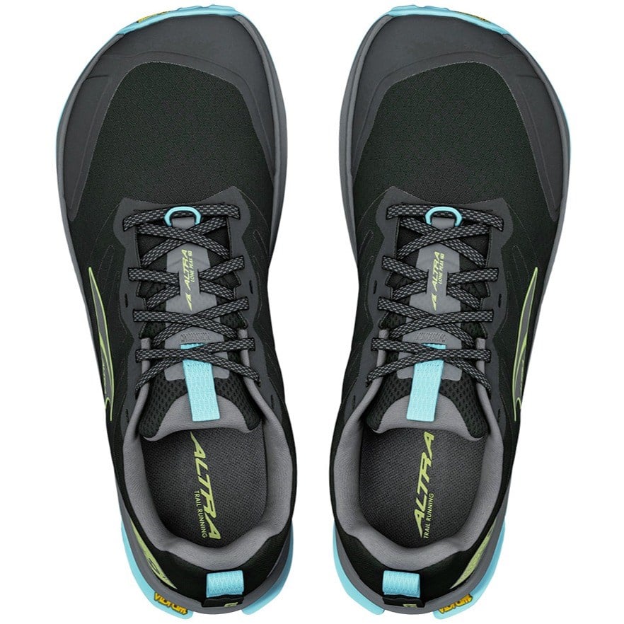 Altra Lone Peak 9+ - Mens Trail Running Shoes - Black/Lime