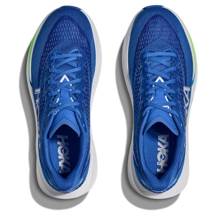 Hoka Mach 7 - Mens Running Shoes - Cobalt Blue/Neon Green