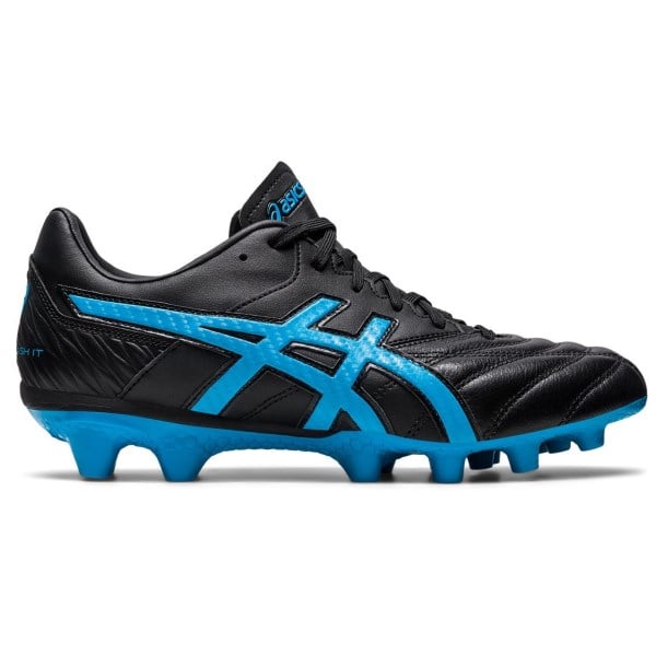 Asics Lethal Flash IT 2 - Mens Football Boots - Black/Island Blue