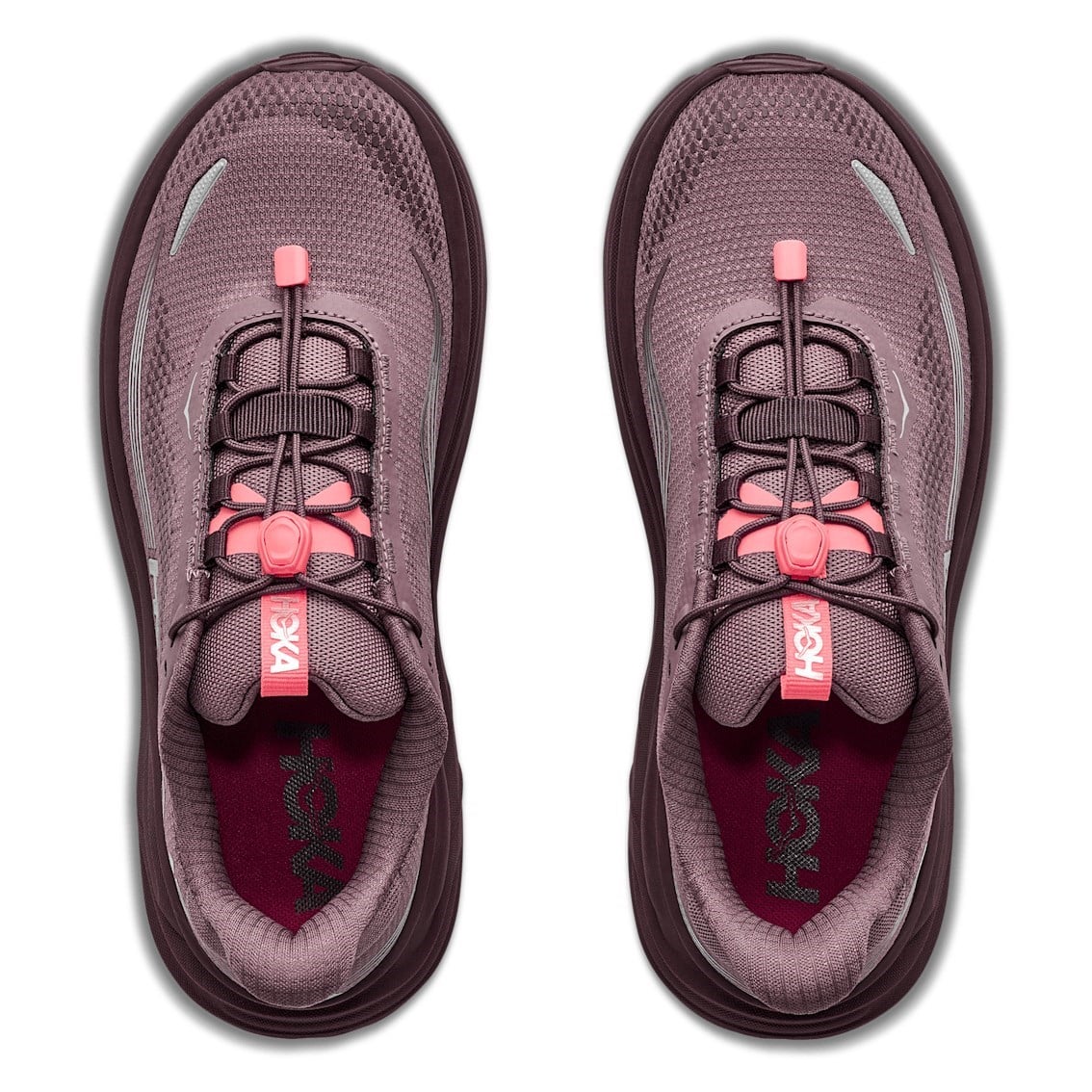 Hoka Clifton 11 GTX - Womens Running Shoes - Smoky Quartz/Deep Mauve - image 2