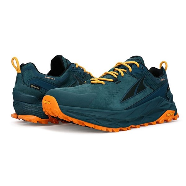 Altra Olympus 5 Hike Low GTX - Mens Hiking Shoes - Deep Teal