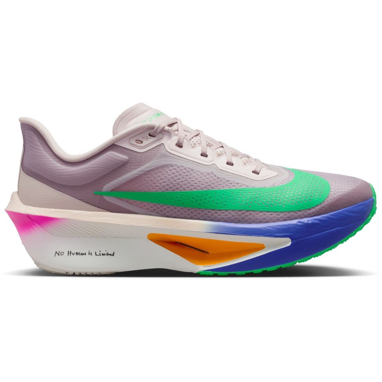 Nike Zoom Fly 6 EK - Mens Running Shoes - Silt Red/Green Shock/Persian Violet