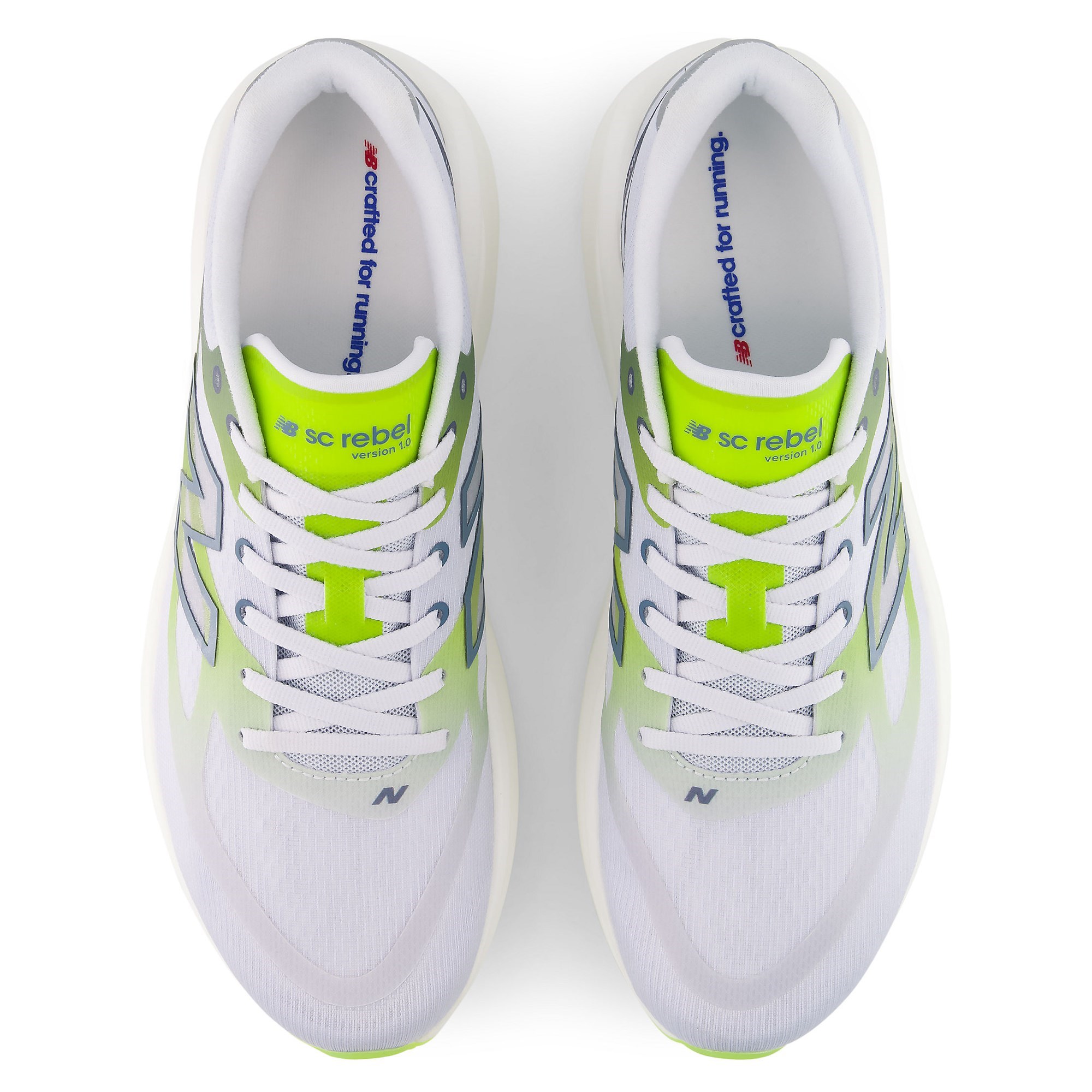New Balance Supercomp Rebel - Mens Running Shoes - Fresh Air/Alkaline Green - image 4