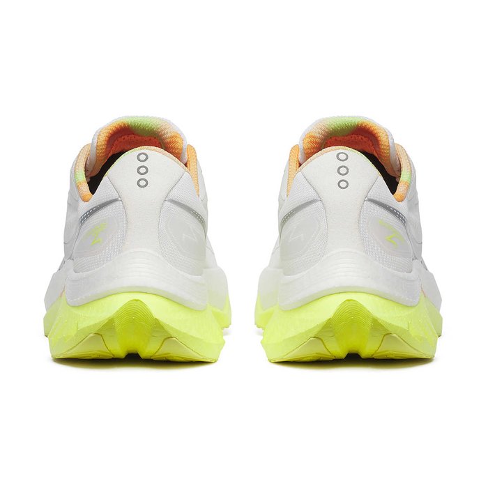 Saucony Endorphin Speed 4 - Womens Running Shoes - White/Sunny