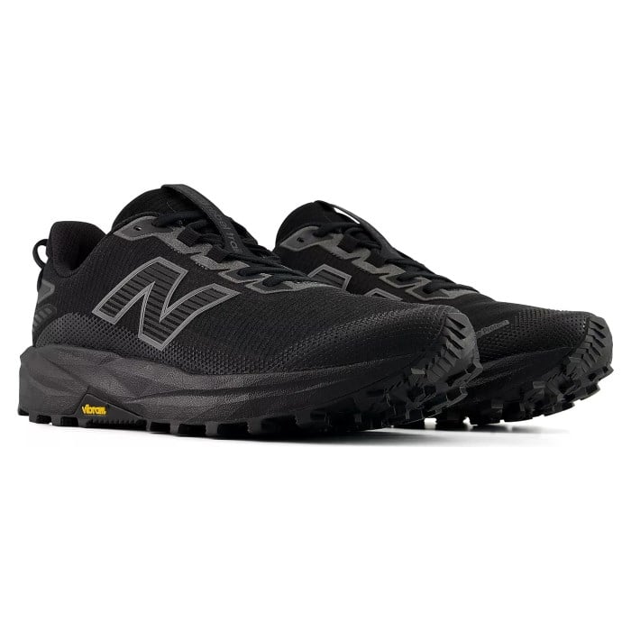 New Balance FuelCell Rebel Trail - Mens Trail Running Shoes - Black/Black Metallic