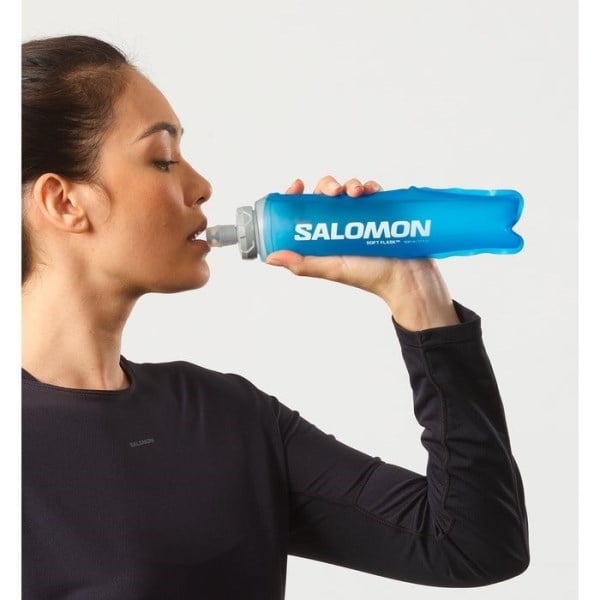 Salomon Soft Flask - 500ml /17oz Ultra 42 - Clear Blue
