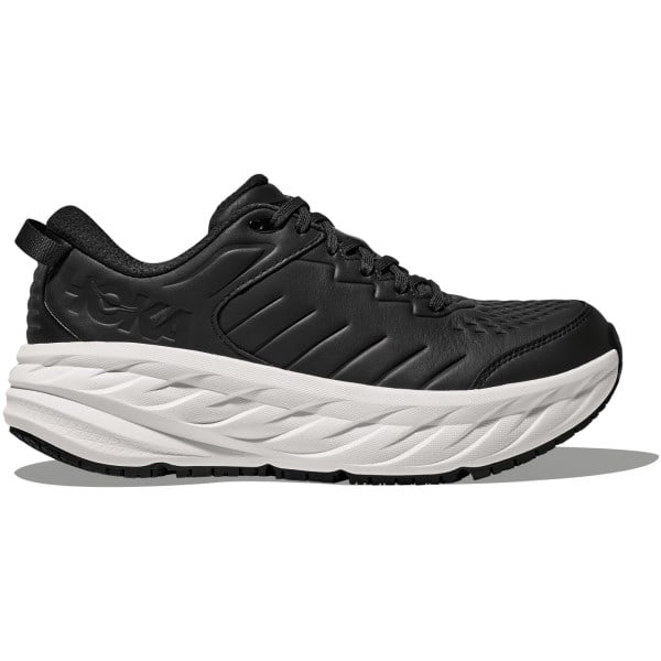 Hoka Bondi SR - Mens Walking Shoes - Carbon Black/White