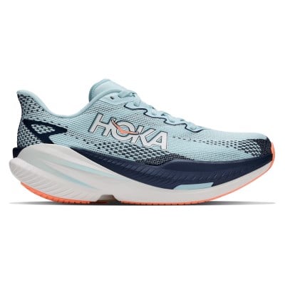 Hoka Mach X 3 - Womens Running Shoes - Glimmering Blue/Varsity Navy