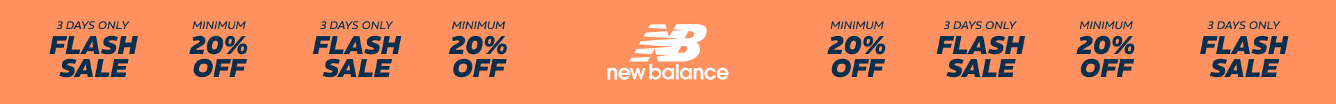 New Balance Flash Sale