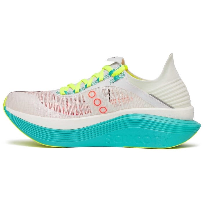 Saucony Endorphin Elite 2 - Unisex Racing Shoes - White/Mutant