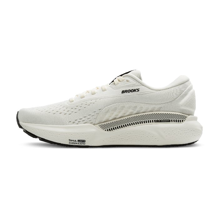 Brooks Adrenaline GTS 24 - Mens Running Shoes - Coconut/Black/White