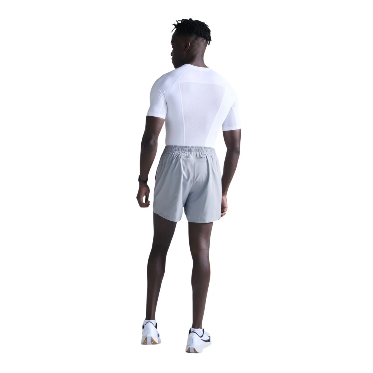 2XU Core Compression Mens Short Sleeve Top - White/White