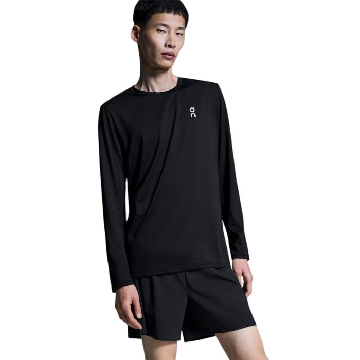On 5 Inch Mens Performance Shorts - Black