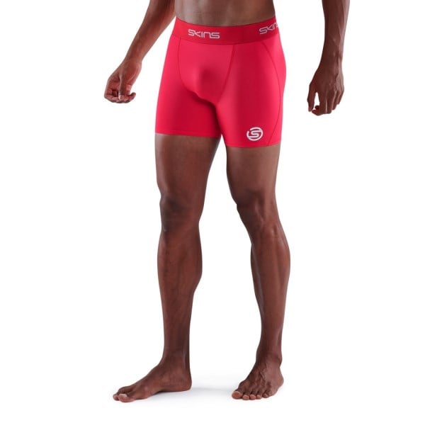 Skins Series-1 Mens Compression Shorts - Red