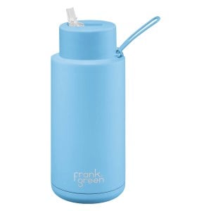 Frank Green Ceramic Reusable Straw Lid 1L Bottle
