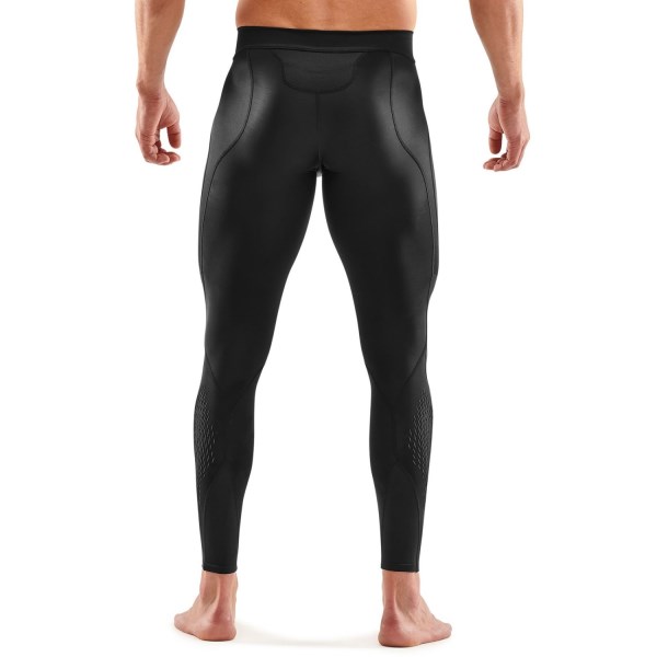 Skins Series-3 Mens Long Compression Tights 400 - Black/Stars