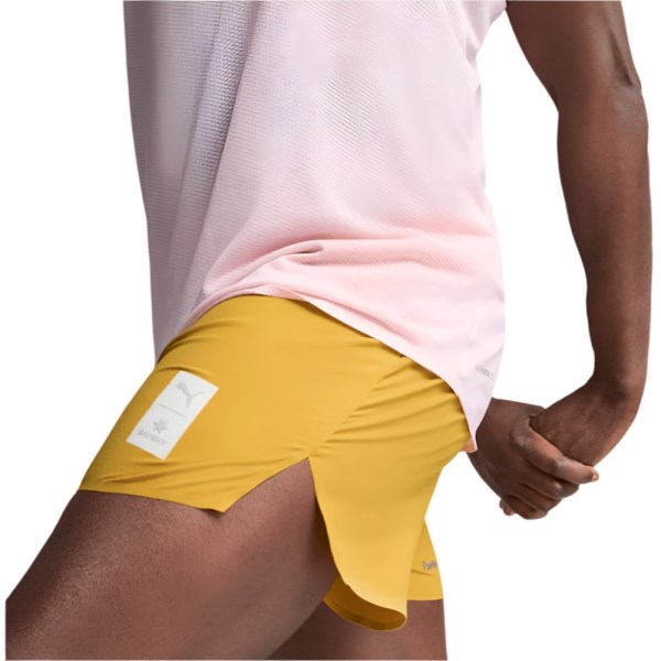 PUMA X SAYSKY Running Shorts - Mens - Archive Gold