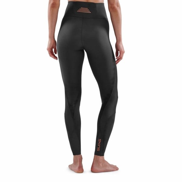 Skins Series-5 Skyscraper Womens Compression Long Tights - Black