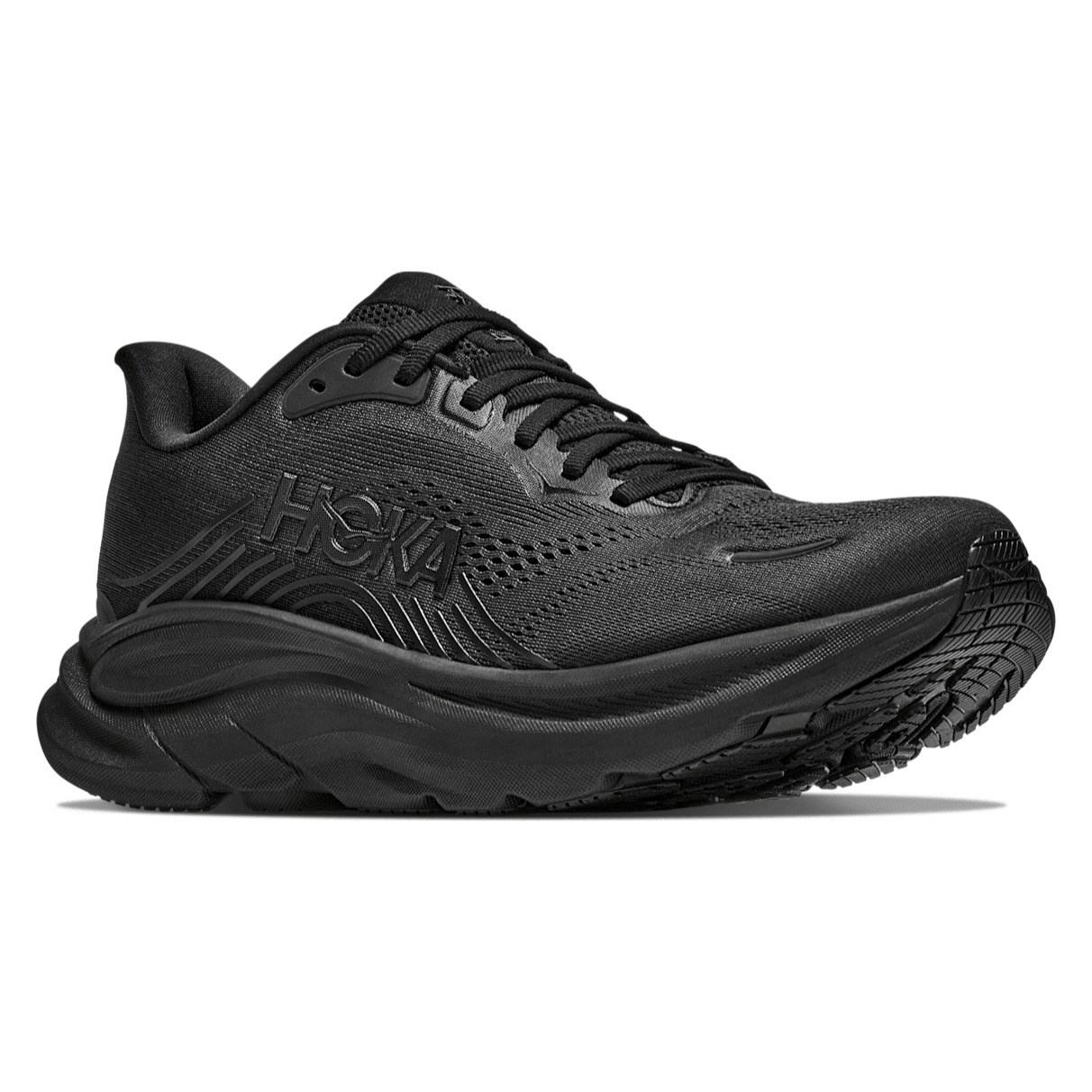 Hoka Clifton 11 - Mens Running Shoes - Black/Black - image 6