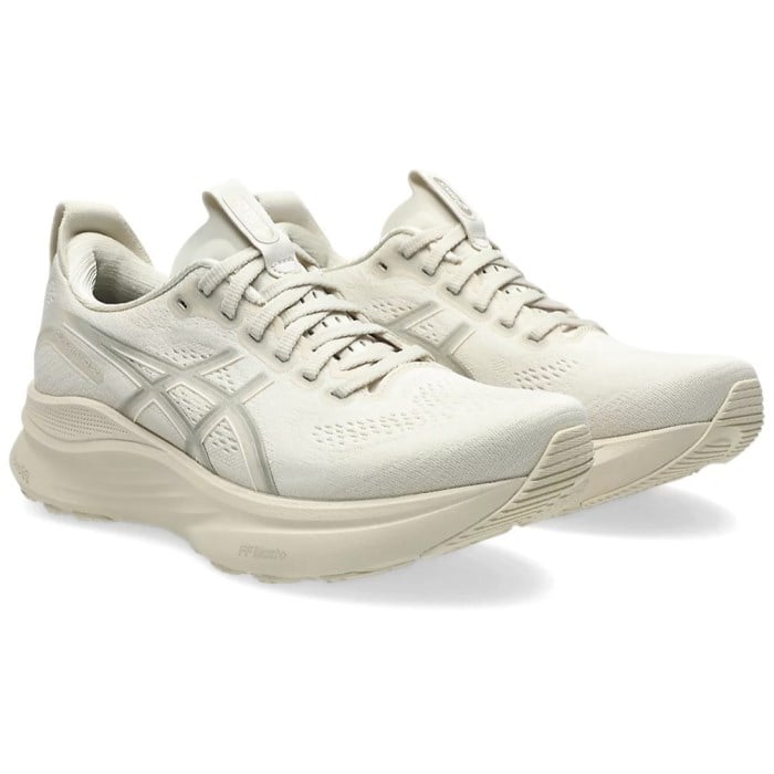 Asics Gel Kayano 32 - Womens Running Shoes - Oatmeal/Meteor Grey