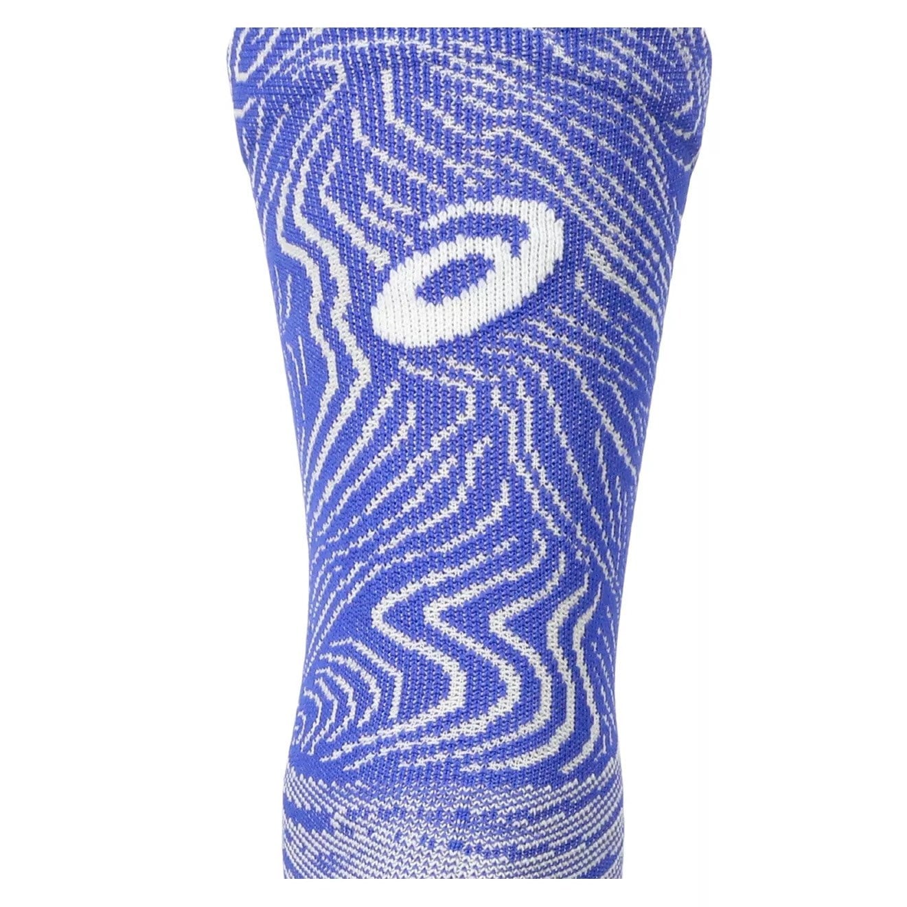 Asics FujiTrail Graphic Crew Unisex Running Socks - Cobalt Burst/Cream