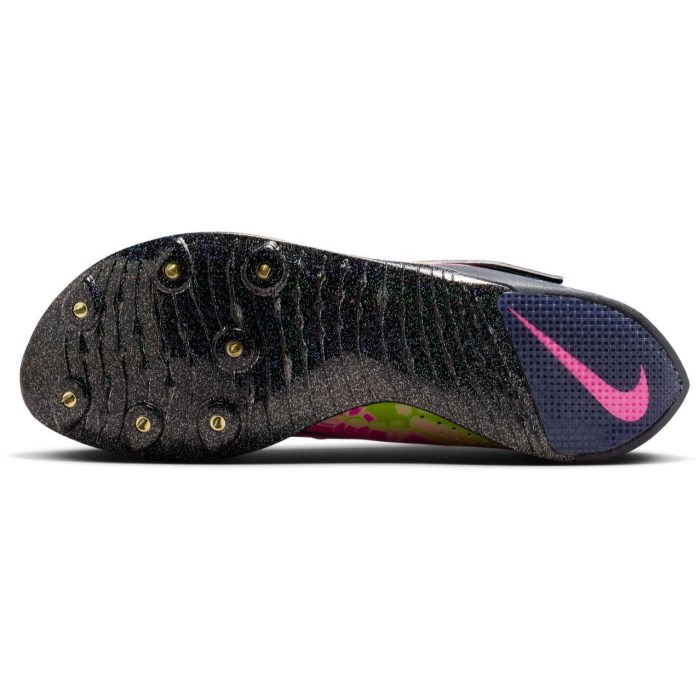 Nike Long Jump Elite GLAM - Unisex Jumping Spikes - Pink Blast/Black/Blue Void