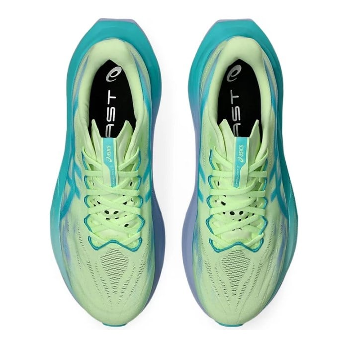 Asics Superblast 3 - Unisex Running Shoes - Illuminate Yellow/Energy Aqua - image 3