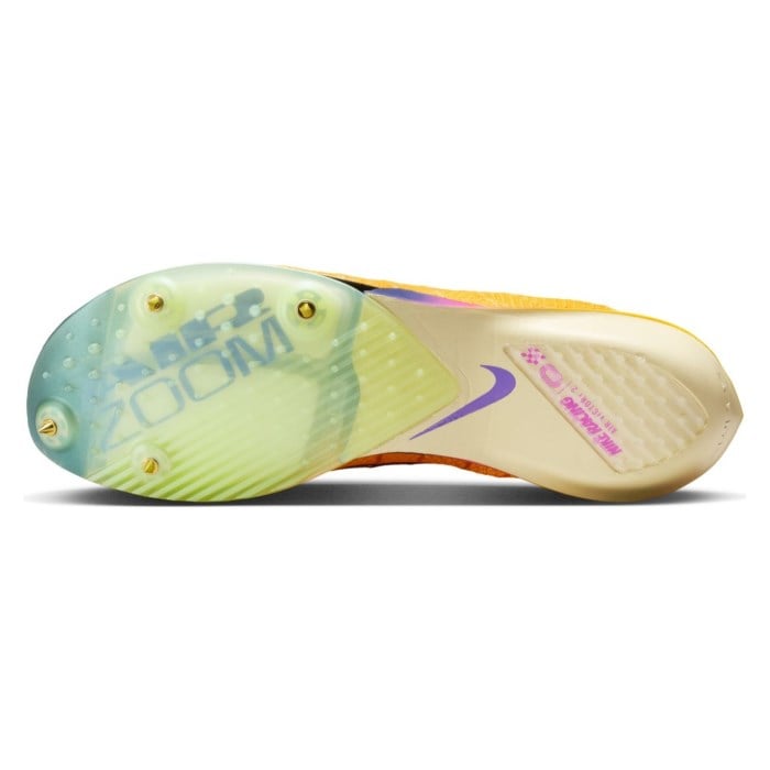 Nike Victory 2 - Unisex Mid Distance Track Spikes - Citron Pulse/Indigo Burst/Volt Ice