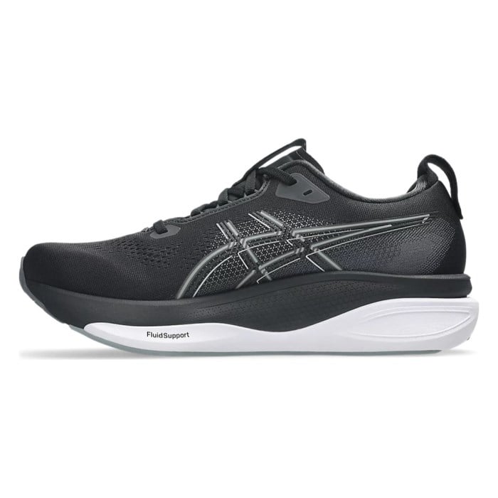 Asics Gel Kayano 33 - Mens Running Shoes - Black/White - image 2