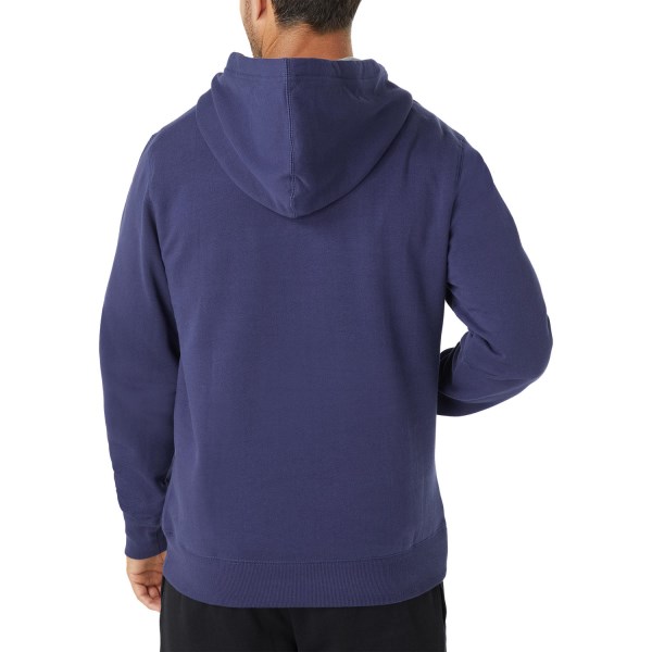 Asics Mens Fleece Hoodie - Navy