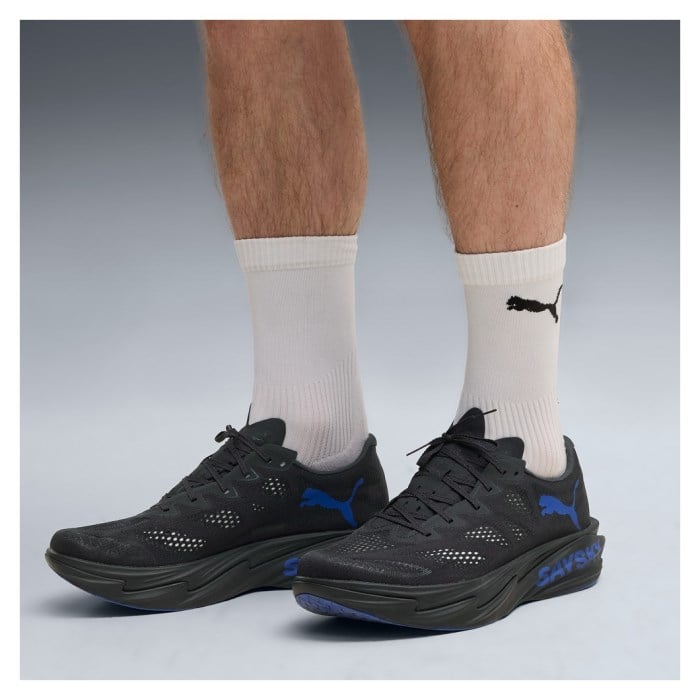Puma Deviate Nitro Elite 4 SaySky - Mens Running Shoes - Dark Gray/Black/Blue - image 8