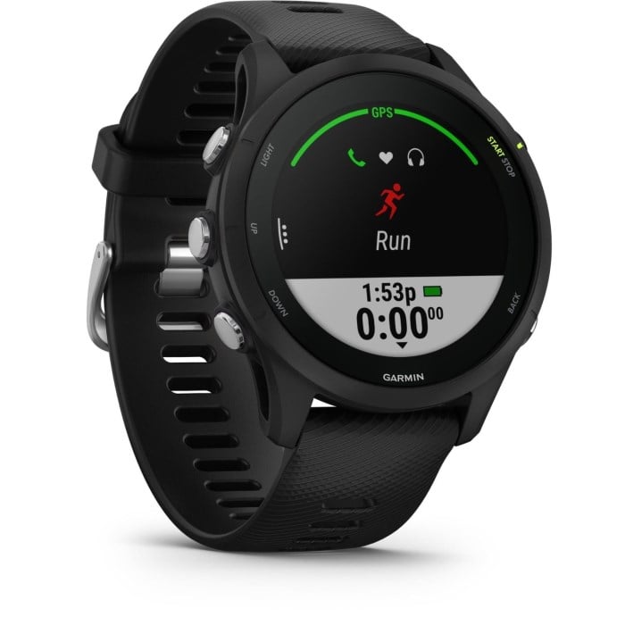 Garmin Forerunner 255 + Music GPS Watch - Black