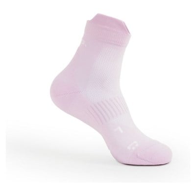 S/Co. Casual Quarter Unisex Running Socks - Petal Pink
