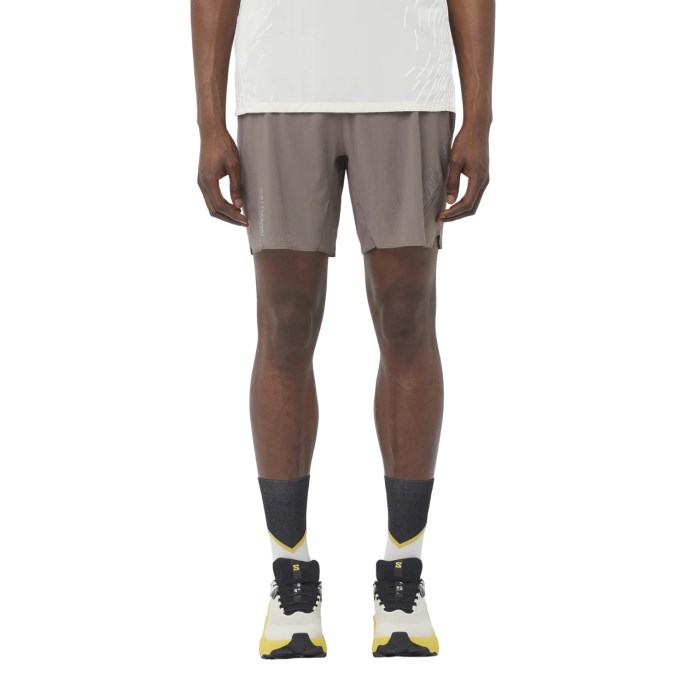 Salomon Sense Aero 7 Inch Mens Running Shorts - Iron