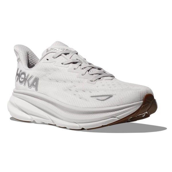 Hoka Clifton 9 - Mens Running Shoes - Nimbus Cloud/White