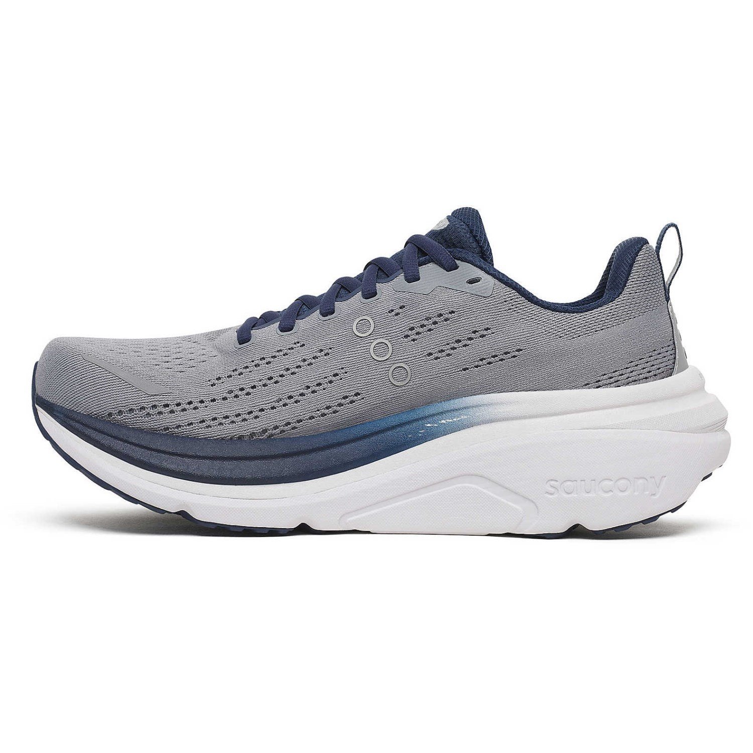 Saucony Hurricane 25 - Mens Running Shoes - Flint/Navy