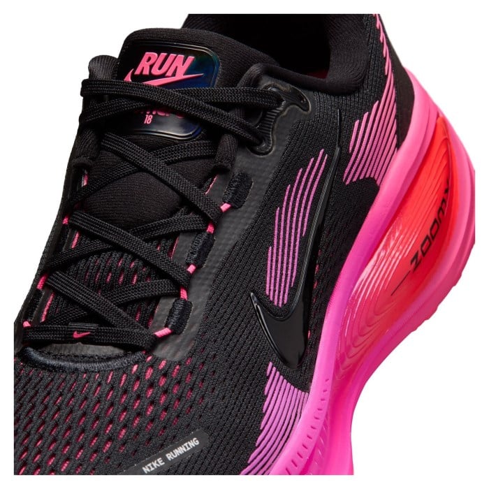 Nike Vomero 18 - Womens Running Shoes - Black/Hyper Pink/Laser Crimson - image 9