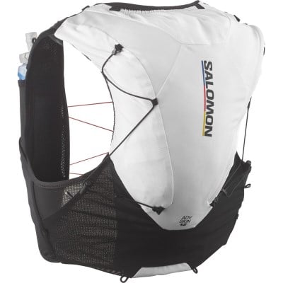 Salomon ADV Skin 12 Set Unisex Trail Running Vest With Flasks - Race Flag