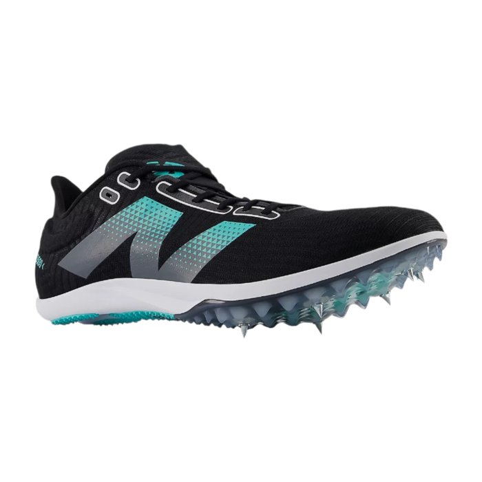 New Balance MD 500 v9 - Mens Middle Distance Track Spikes - Black/Cyber Jade/White