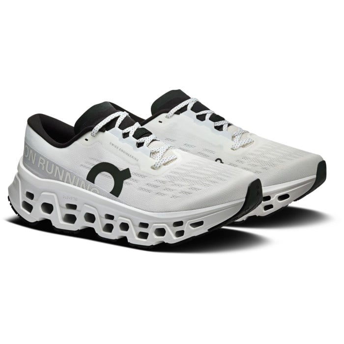 On Cloudmonster 3 - Womens Running Shoes - White/White