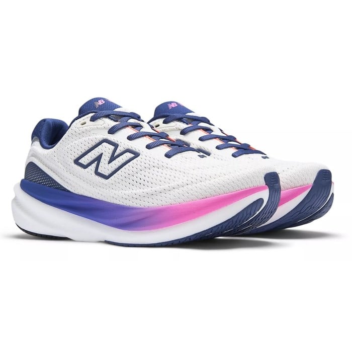 New Balance 1080v15 - Womens Running Shoes - Sea Salt/Blue Oyster