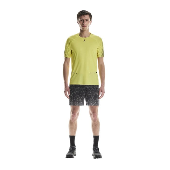 On Mens Ultra Shorts - Iron/Lime