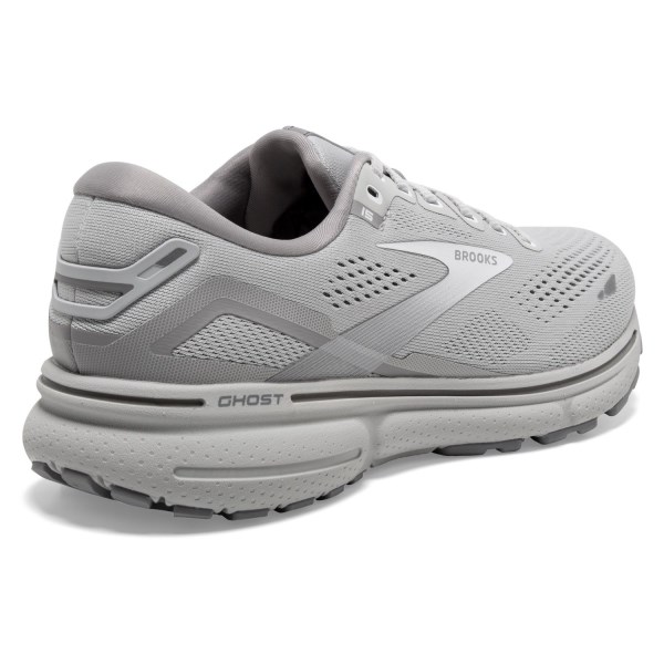 Brooks Ghost 15 - Womens Running Shoes - Oyster/Alloy/White