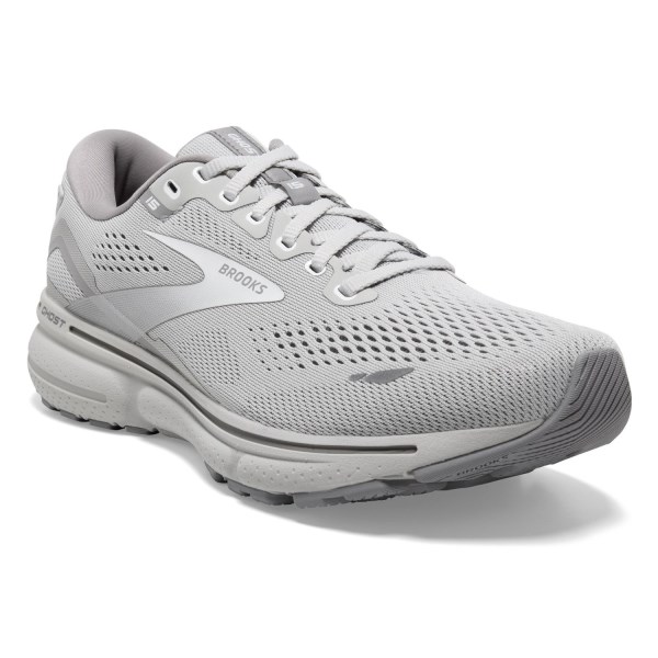 Brooks Ghost 15 - Womens Running Shoes - Oyster/Alloy/White