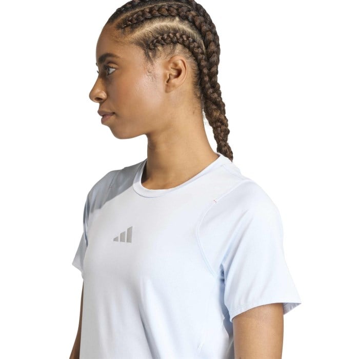 adidas Adizero Ekiden Womens Running T-Shirt - Crystal Sky