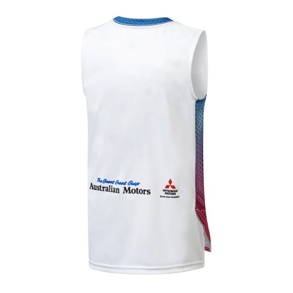 First Ever Adelaide 36ers City Theme 2019/20 Kids Basketball Jersey - White