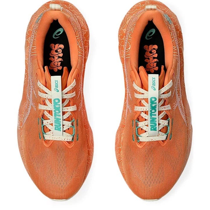 Asics Novablast 5 Tokyo Marathon - Unisex Running Shoes - Sun Peach/White