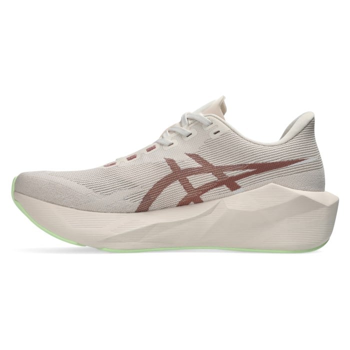 Asics Novablast 6 - Womens Running Shoes - Rose Dust/Illuminate Yellow - image 3